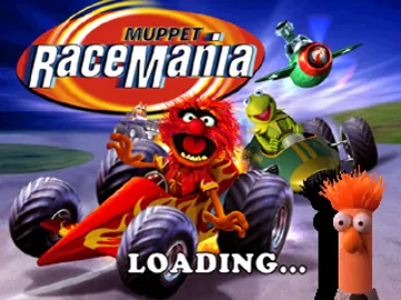 Muppet RaceMania (US) screen shot title